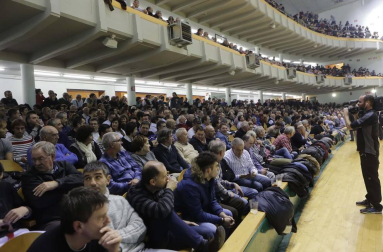 Imágenes del partido entre Ezkurdia-Galarza y Olaizola-Albisu