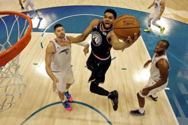Este lunes 18 de febrero se disputó en el Spectrum Center de Charlotte el Al Starr Game 2019 con victoria del equipo de LeBron Ja mes sobre el conjunto liderado por Kevin Durant por 178-164.