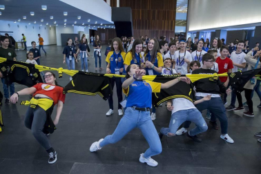 Imágenes de la XI First Lego League en Navarra celebrada en Baluarte.