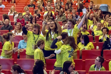 Imágenes de la XI First Lego League en Navarra celebrada en Baluarte.