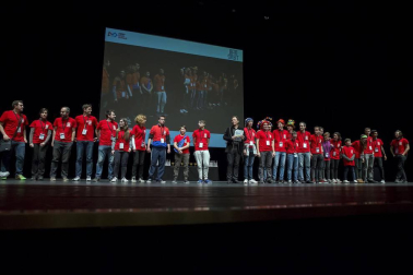 Imágenes de la XI First Lego League en Navarra celebrada en Baluarte.