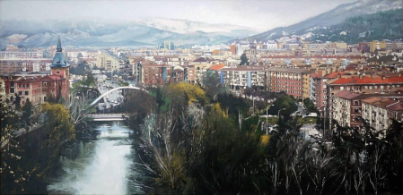 Exposición de artistas pamploneses en la galería Michel Menéndez