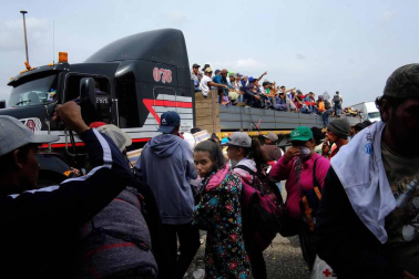 Caravana migrante: Honduras, km 0