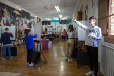 Día a día en la Escuela de Arte y Superior de Diseño de Corella.