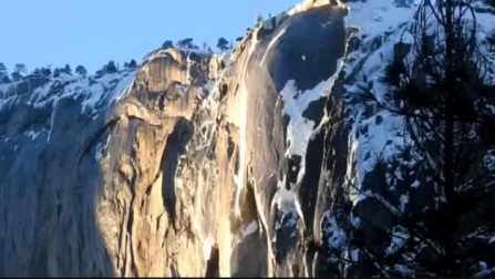 La “cascada de fuego” del parque de Yosemite vuelve a impresionar