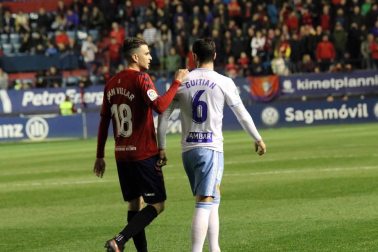 Imágenes del partido Osasuna-Zaragoza disputado en El Sadar.