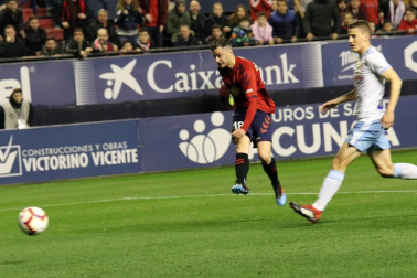 Imágenes del partido Osasuna-Zaragoza disputado en El Sadar.