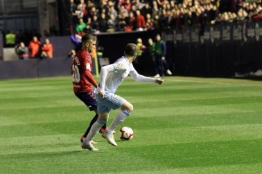 Imágenes del partido Osasuna-Zaragoza disputado en El Sadar.