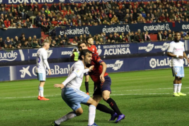 Imágenes del partido Osasuna-Zaragoza disputado en El Sadar.