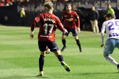 Imágenes del partido Osasuna-Zaragoza disputado en El Sadar.