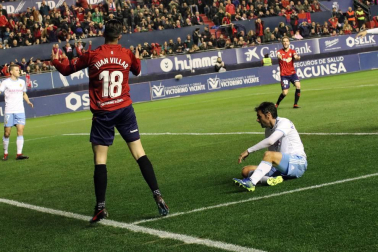 Imágenes del partido Osasuna-Zaragoza disputado en El Sadar.