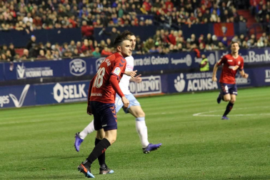 Imágenes del partido Osasuna-Zaragoza disputado en El Sadar.