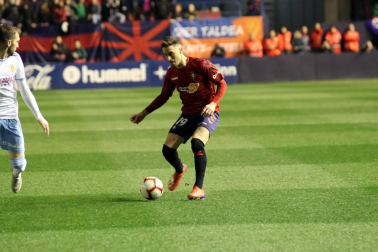 Imágenes del partido Osasuna-Zaragoza disputado en El Sadar.