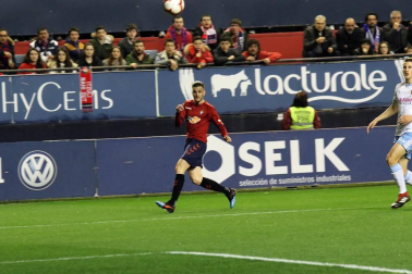 Imágenes del partido Osasuna-Zaragoza disputado en El Sadar.