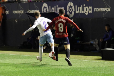 Imágenes del partido Osasuna-Zaragoza disputado en El Sadar.