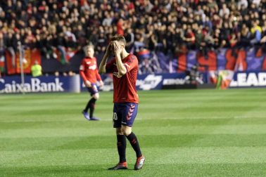 Imágenes del partido Osasuna-Zaragoza disputado en El Sadar.