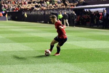 Imágenes del partido Osasuna-Zaragoza disputado en El Sadar.