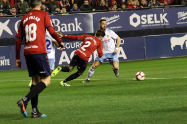 Imágenes del partido Osasuna-Zaragoza disputado en El Sadar.
