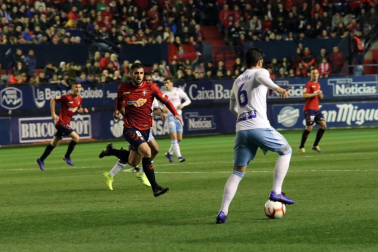 Imágenes del partido Osasuna-Zaragoza disputado en El Sadar.