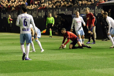 Imágenes del partido Osasuna-Zaragoza disputado en El Sadar.