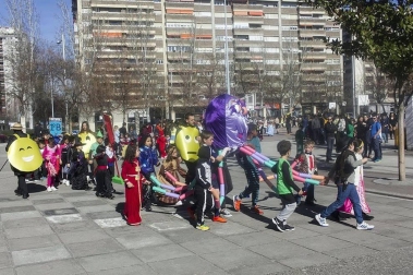Fotos de la celebración de los carnavales escolares en Navarra