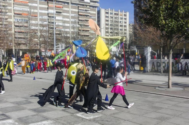 Fotos de la celebración de los carnavales escolares en Navarra