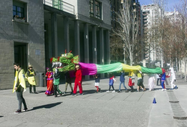 Fotos de la celebración de los carnavales escolares en Navarra