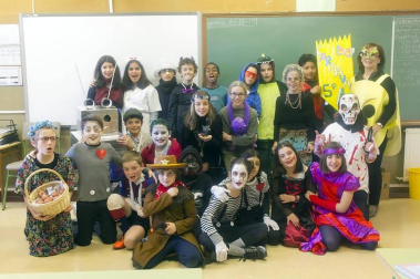 Fotos de la celebración de los carnavales escolares en Navarra