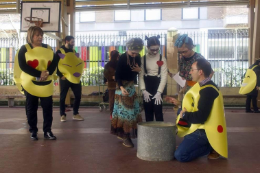 Fotos de la celebración de los carnavales escolares en Navarra