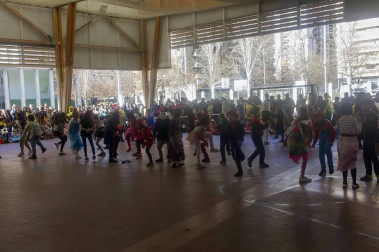 Fotos de la celebración de los carnavales escolares en Navarra