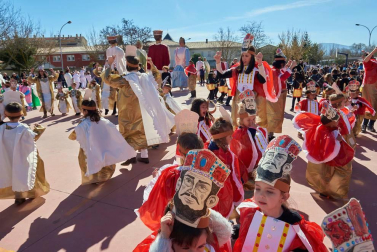 Fotos de la celebración de los carnavales escolares en Navarra