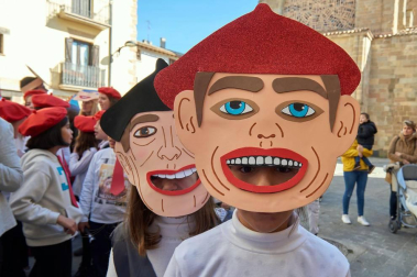 Fotos de la celebración de los carnavales escolares en Navarra