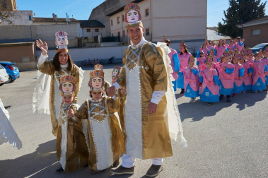 Fotos de la celebración de los carnavales escolares en Navarra