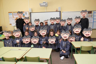 Fotos de la celebración de los carnavales escolares en Navarra