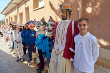 Fotos de la celebración de los carnavales escolares en Navarra