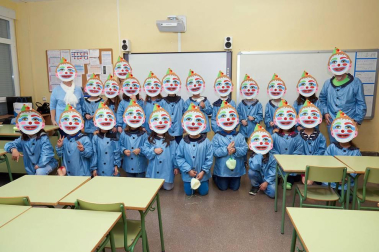 Fotos de la celebración de los carnavales escolares en Navarra