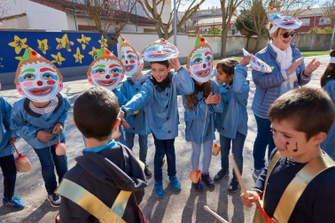 Fotos de la celebración de los carnavales escolares en Navarra