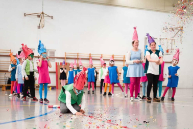 Fotos de la celebración de los carnavales escolares en Navarra