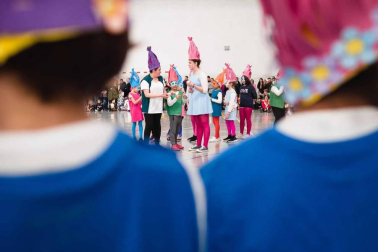 Fotos de la celebración de los carnavales escolares en Navarra