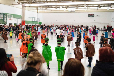 Fotos de la celebración de los carnavales escolares en Navarra
