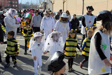 Fotos de la celebración de los carnavales escolares en Navarra