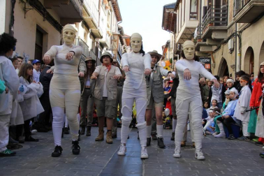 Fotos de la celebración de los carnavales escolares en Navarra