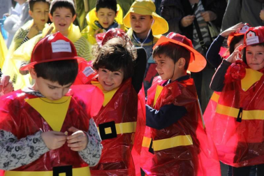 Fotos de la celebración de los carnavales escolares en Navarra