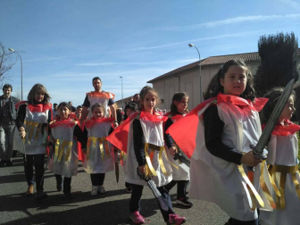 Fotos de la celebración de los carnavales escolares en Navarra