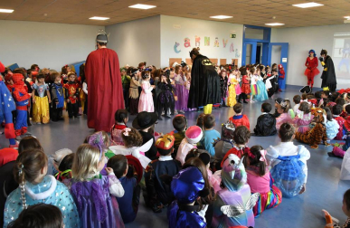 Fotos de la celebración de los carnavales escolares en Navarra