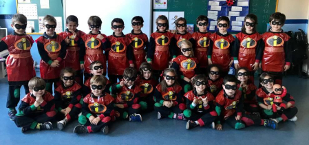 Fotos de la celebración de los carnavales escolares en Navarra