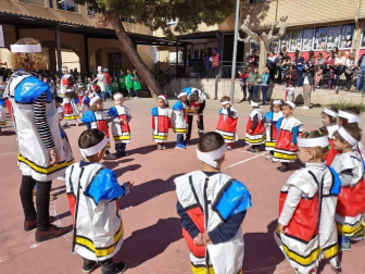 Fotos de la celebración de los carnavales escolares en Navarra