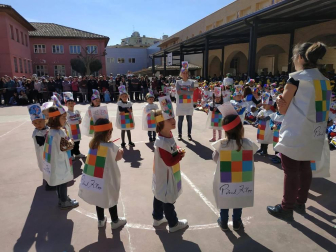 Fotos de la celebración de los carnavales escolares en Navarra