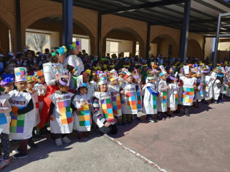 Fotos de la celebración de los carnavales escolares en Navarra