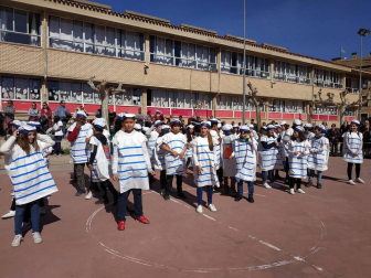 Fotos de la celebración de los carnavales escolares en Navarra
